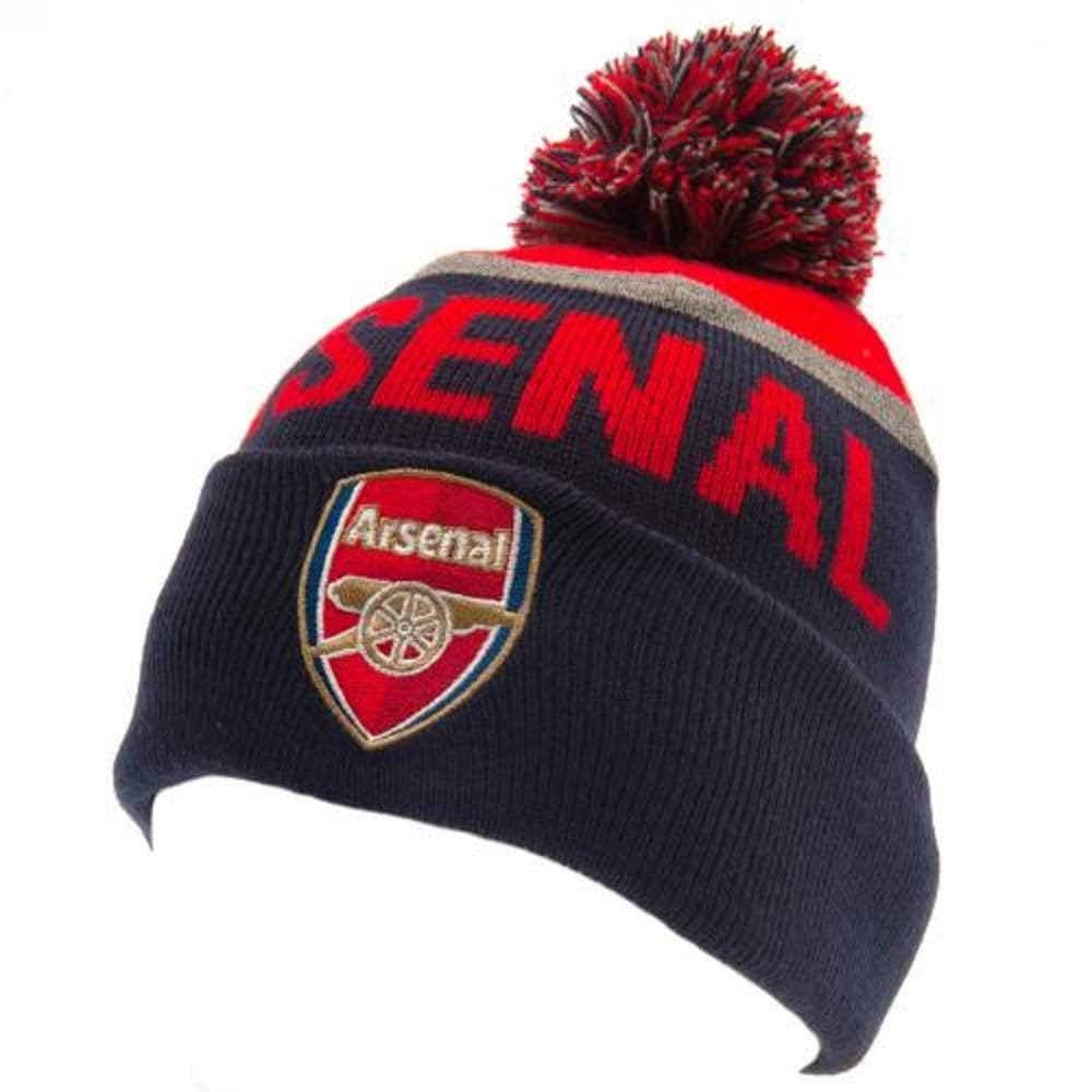 Arsenal FC Knitted Ski Hat - Authentic EPL, Multi, One size