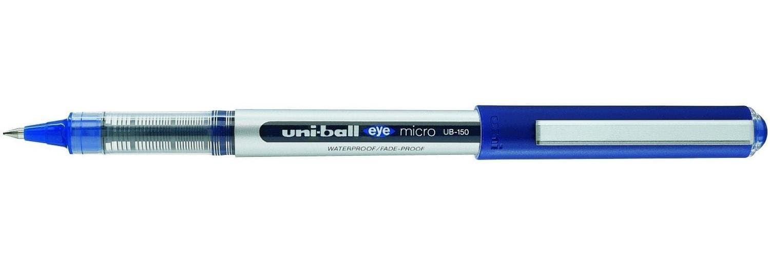 Eye Micro UB-150 0.5 mm Rollerball Pen - Blue (One Pen)
