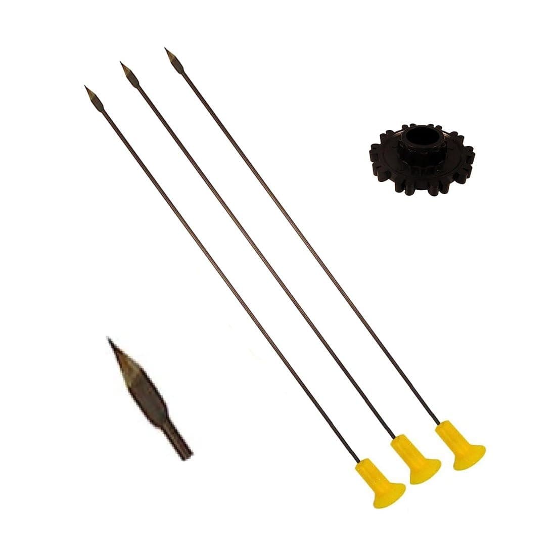 .40 Caliber 4" Spear Tip Darts & Quiver