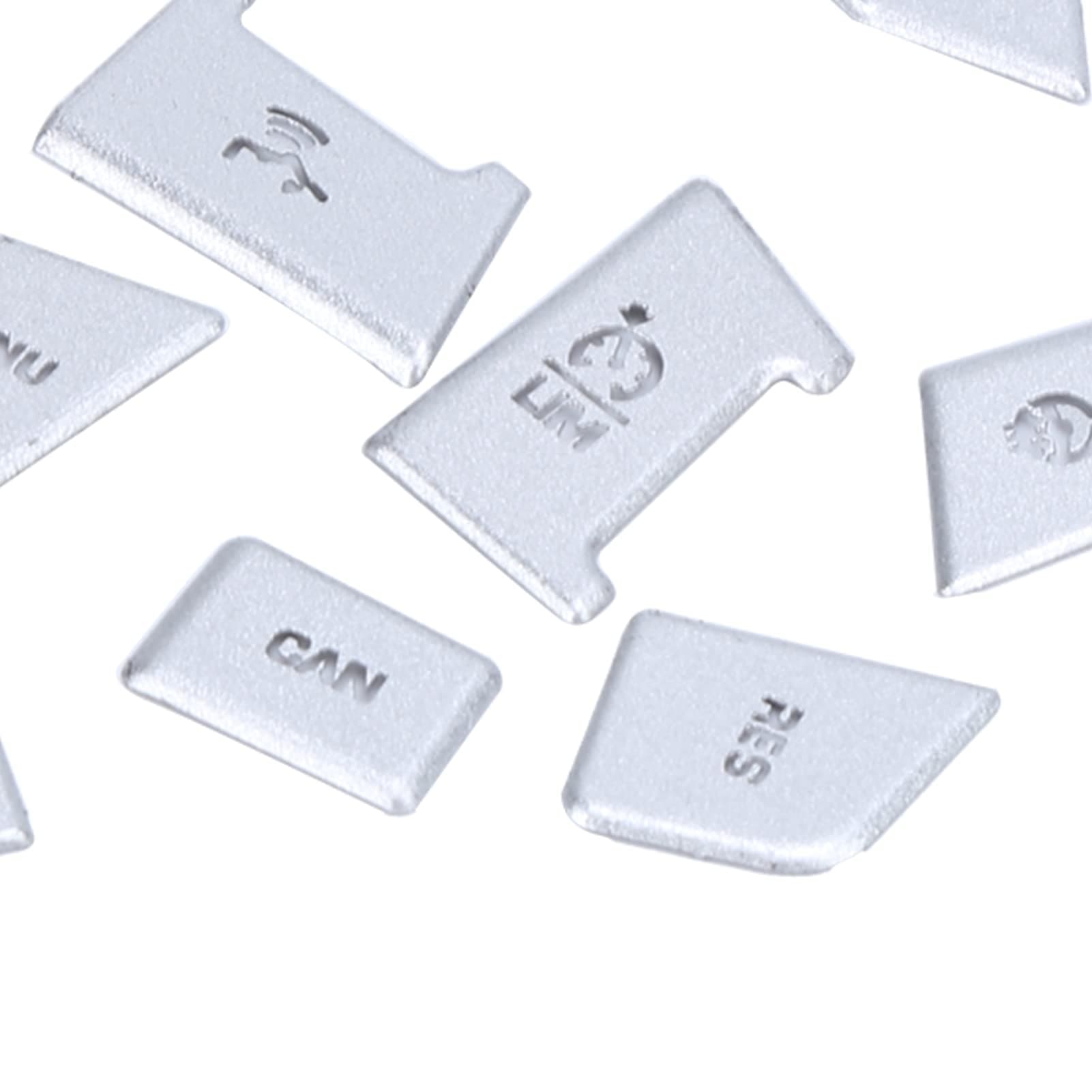 10pcs Steering Wheel Button Cover Replacement Set for Land for Rover Sport 2015 2019 Automobile Steering Wheel Cover Steering Knob