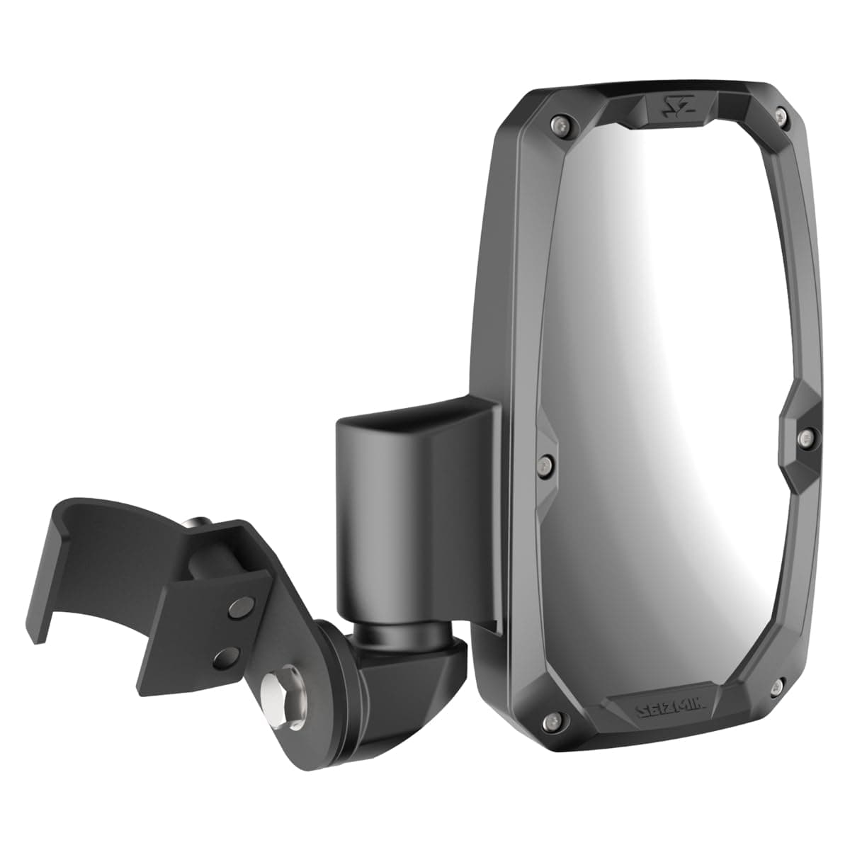 SEIZMIKEmbark UTV Side View Mirror Set for Models with Polaris Pro-Fit and Can-Am Profiled ROPS | ABS | Compatible with select Polaris, Can Am, John Deere, CF Moto, Bobcat, Textron Models