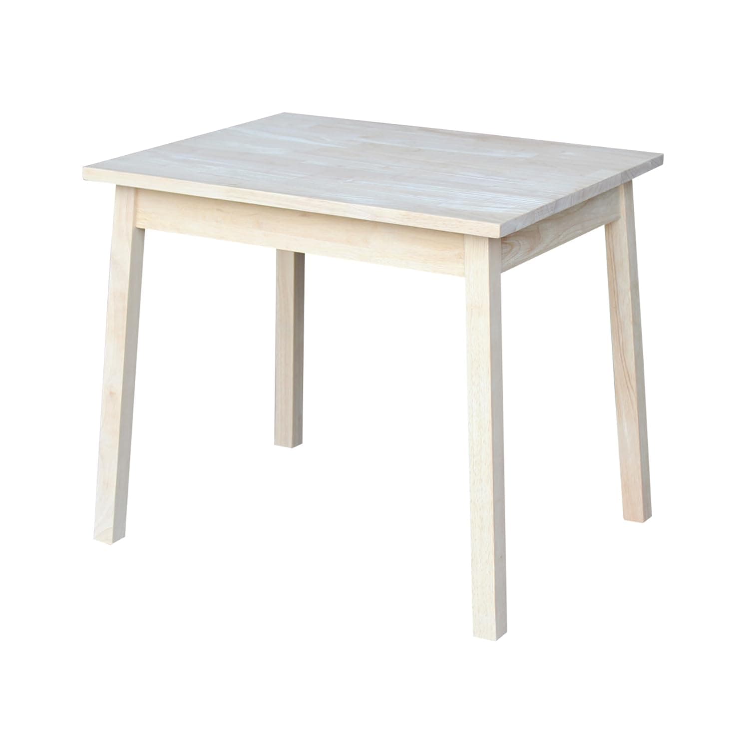 International Concepts Unfinished Kids Table