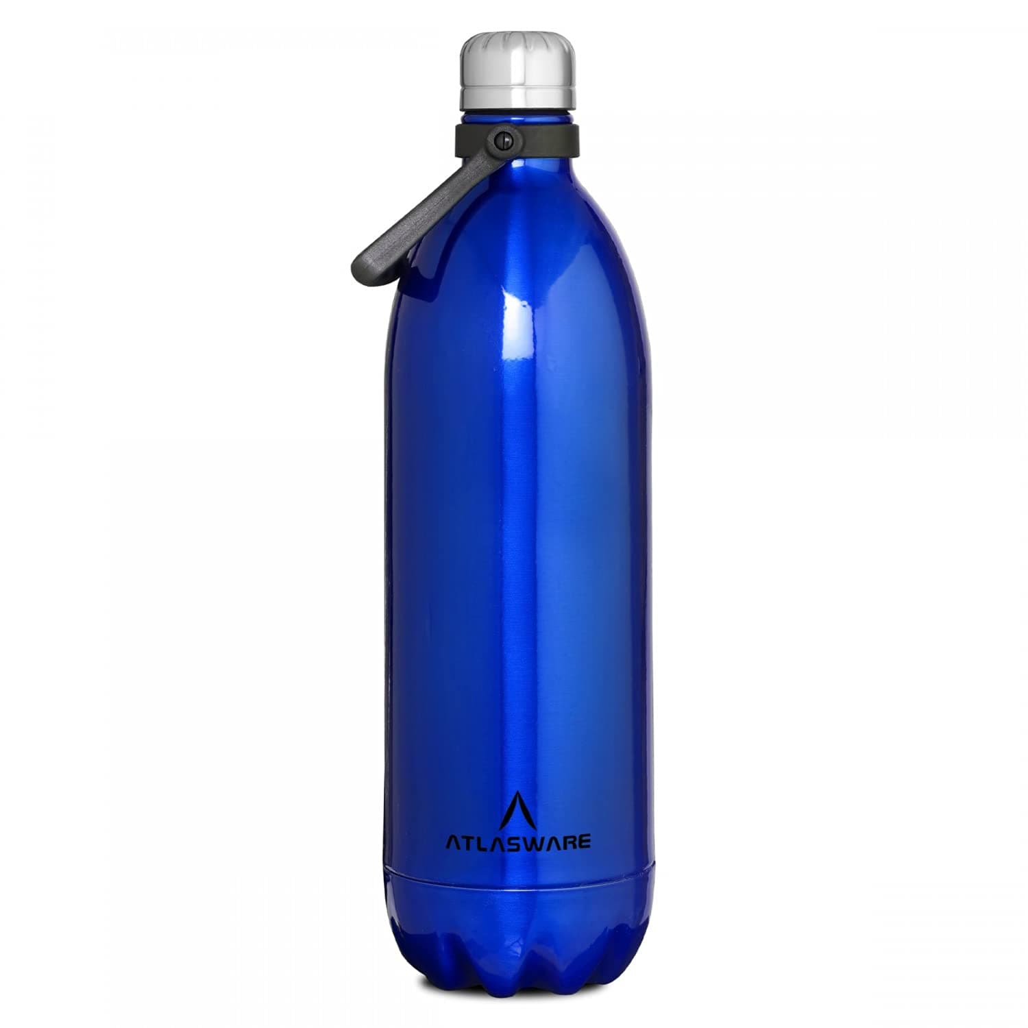 Stainless Steel Vacuum Bottle, 2000 Ml - Blue