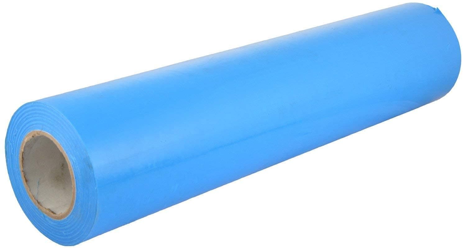 Surface Protection Tape, 610 Mm [2 Feet] Width X 100 Meters, 100mic, Blue(Blue, 610Mm)(Recyclable)(1 year warranty)