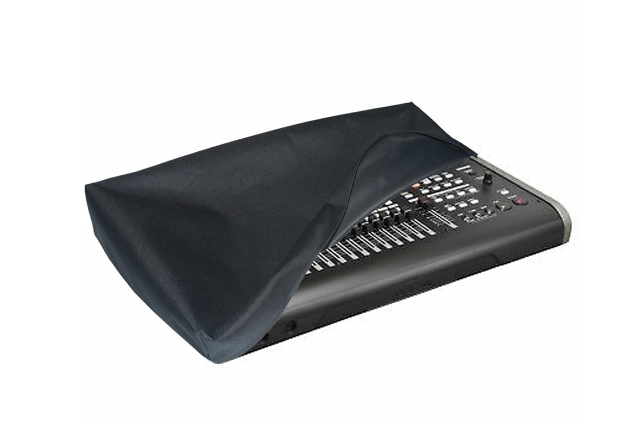Dust Cover Compatible with Tascam DP-24 / DP-32 / DP-32SD Digital Portastudio Recorder [Antistatic, Water Resistant, Protector, Black] [WxDxH = 20.2x13.4x4.09-2]
