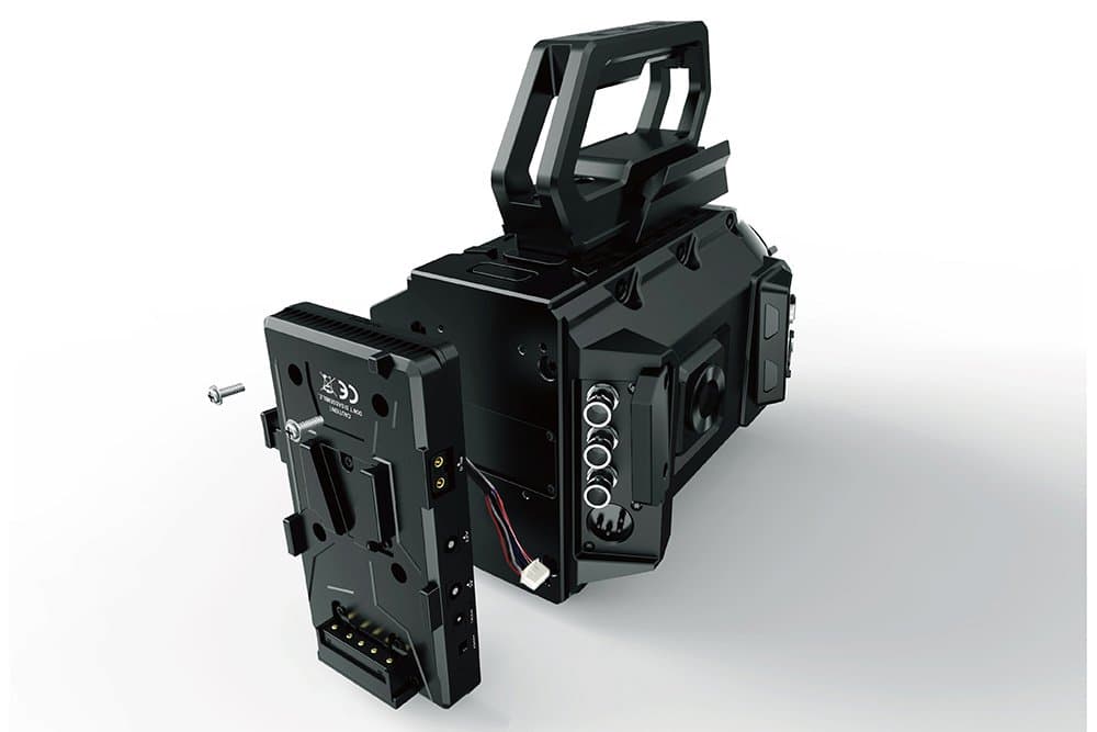 LanParte V-Mount Battery Back Plate for URSA Mini with Multiple Power Outputs