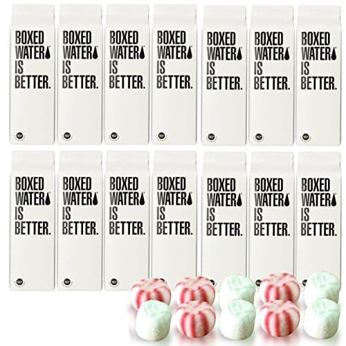 Boxed Water is Better Including Custom Thank You Mints, 250ml, 12 Count