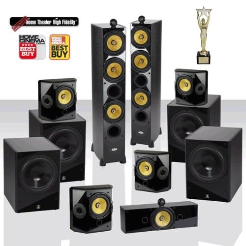 T3-7.4-UL Referentce Home Theater system with THX Ultra2 fronts & 4 THX Ultra2 12" Subwoofers