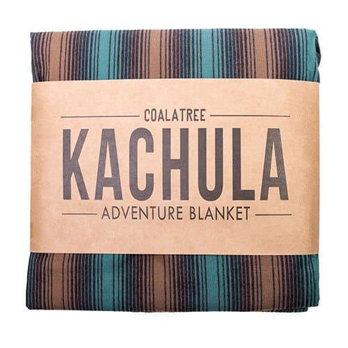 Coalatree Green Kachula Adventure Blanket V2- Packable, Multi-use Blanket Ideal for Traveling, Camping and Urban use