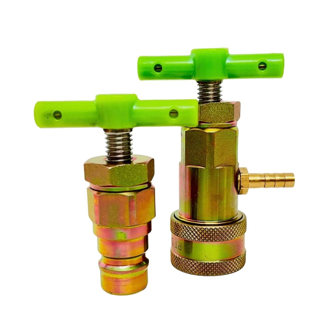 3/8" 7241-A The Original Hydraulic Quick Coupling Pressure Decompression Relief Release Tool 3/8" 7241-A Size Fits Models of Kubota, John Deere, other Compact Tractors