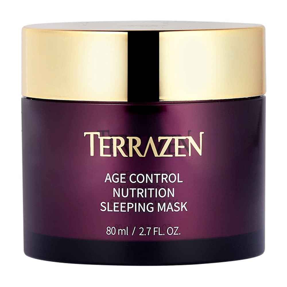Age Control Nutrition Sleeping Mask, 2.70 fl.oz.(80g), Age Control Overnight Face Mask with PHA, PEPTIDE, Plant Squalane, Hydrating, Firming, Glowing Skin