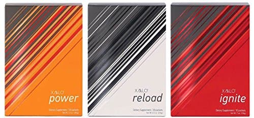 Xalo® Pro Pack Our Xalo Pro Pack Includes All of Our Premium Performance Products — Keeping You Active and Sustaining Your Peak Performance At Any Age. Includes: Ignite X 1, Limitless X 1, Reload X 1