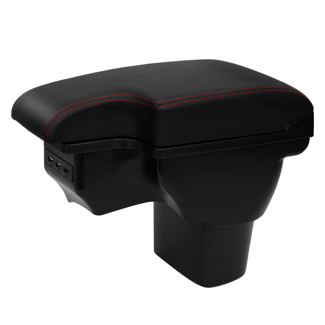 for Nissan Juke Consoles Armrest Box Double Layer Storage with 3 USB Port