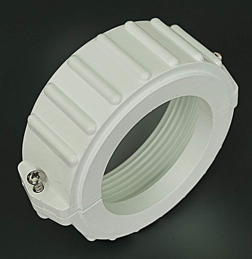 pool spa part 1pcs 2" Spa Hot Tub Heater Split Nut Unions with Screw, 1 pcs Heater Gasket/O-Rings