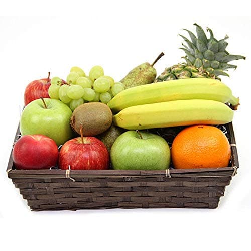– Smiths Fruit Basket - Fruit Gift Baskets and Gift Hampers with Next Day UK delivery with Personal Message attached