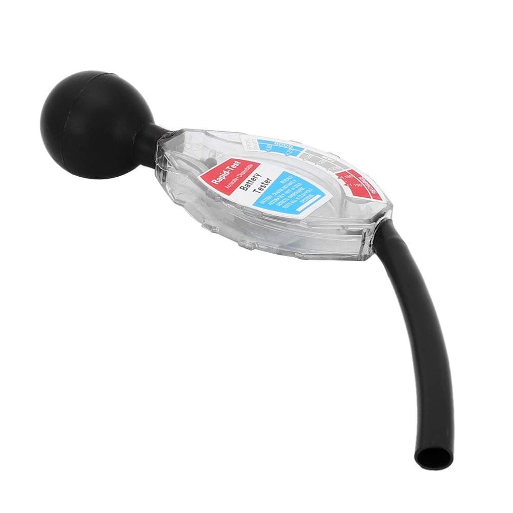 Watris Veiyi Rapid Battery Hydrometer Tester, Deep Cycle Battery Tool, Fast Detection Tool for 6V 12V 24V Golf Cart Battery System（Inhalation）