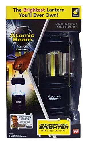 Atomic Beam Lantern Original by Bulbhead, Bright 360-Degree, Collapsible LED Lantern for Emergencies & Camping