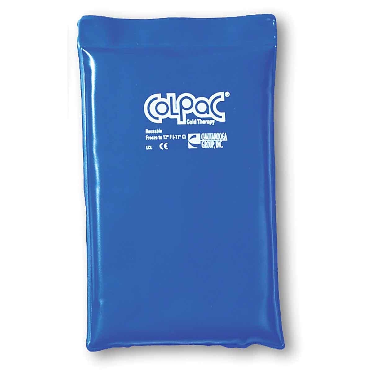 ColPac 00-1506 Reusable Half Size Blue Vinyl Cold Pack, Remain Pliable and Soft, 7" Length x 11" Width