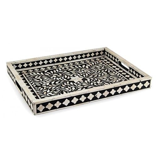 Serving Tray Bone Inlay Tray