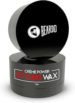 Beardo Creme Power Styling Wax, 75 gm | Cream Hair Wax Men | Crème Styling Wa...