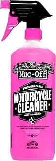 Muc Off 664US Nano-Tech Motorcycle Cleaner, 1 Liter - Fast-Action, Biodegradable Motorbike Cleaning Spray - Safe On All Surfaces and All Types of Motorcycle Pink