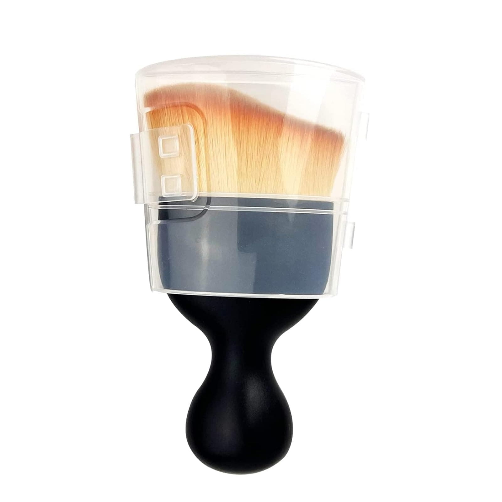 Epsilon Mini Car Polypropylene Cleaning Brush with Handle&Dust Cover Car Ac Vent Cleaner Dashboard Cleaner Accessories for Detailing Brush Multipurpose Gadget Cleaner Car Duster Brush (Small) (1Pcs)