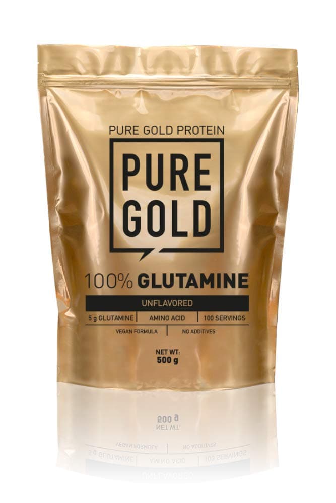 100% L-Glutamine, 100 Servings, Unflavored, 500g