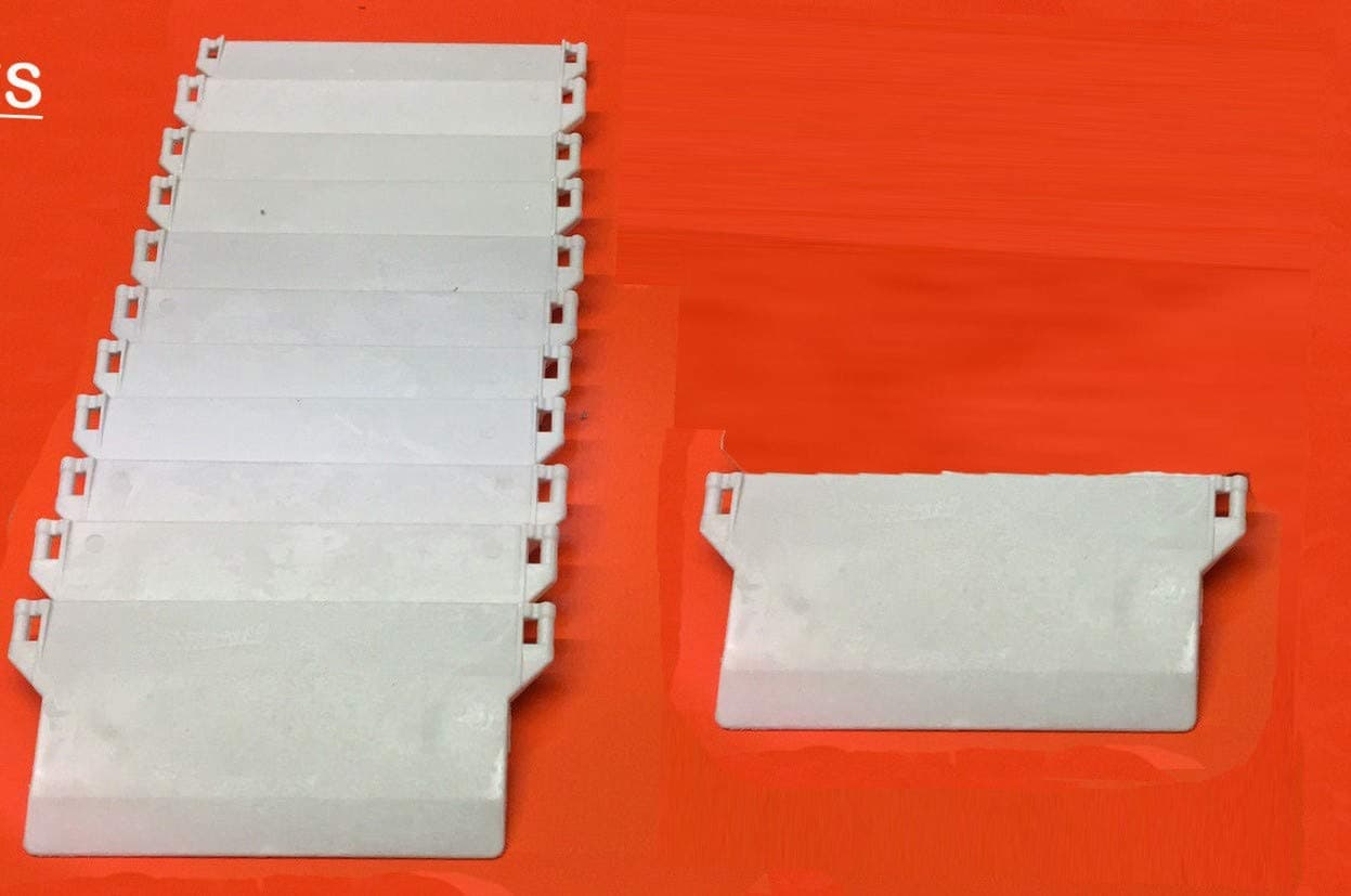 Any Blind 10 x 5 (127mm) VERTICAL BLINDS BOTTOM WEIGHTS PARTS/SPARES Free P&P