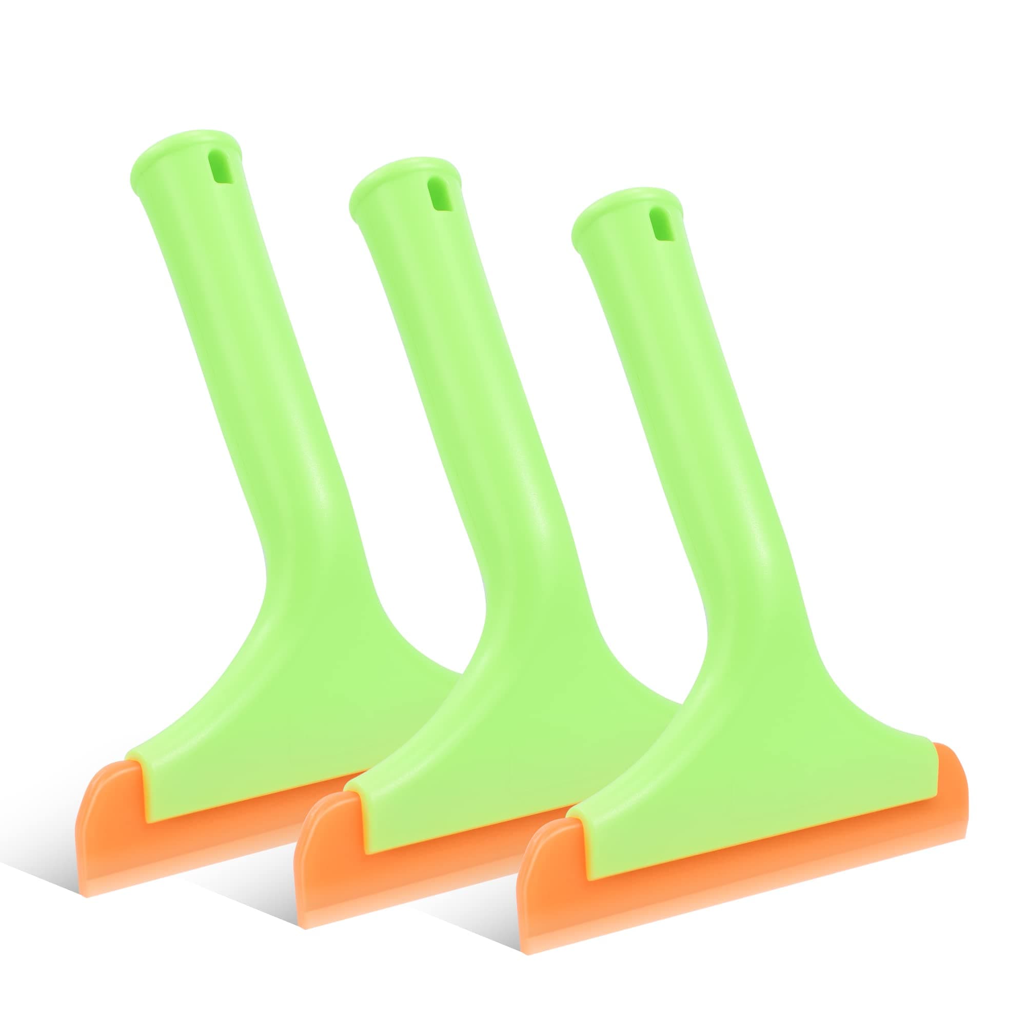 Wigoo Small Squeegee,Flexible Silicone Squeegee,Auto Water Wiper,5.9" Blade Household Squeegeses,Window Squeegee for Shower Glass Door,Car Windshield,Shower Squeegee,Mirror,Window Tint Squeegee Clean