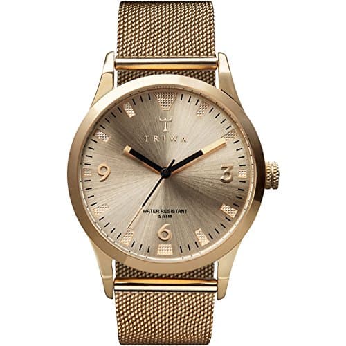 Triwa - Sort of Black - Gold Mesh