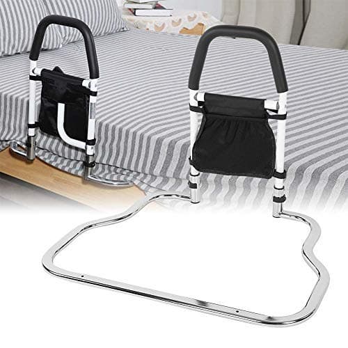 Foldable Support Rails Secure Bed Rail Bedroom Safety Fall Prevention Aid Handrail for Assisting Elderly Pregnant