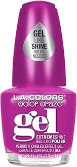 L.A. COLORS Color Craze Extreme Shine Gel Polish, Muse CNP714