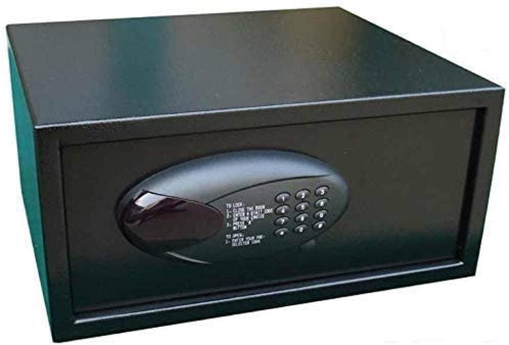 KEEP-HAPPYKH Safe Box, Lock Box Security Safe, Home Digital Security Safe Box for Passports Money Cash Jewelry Storage