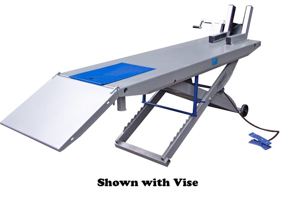 AL-1000M w/Side Extensions and Tire Vise