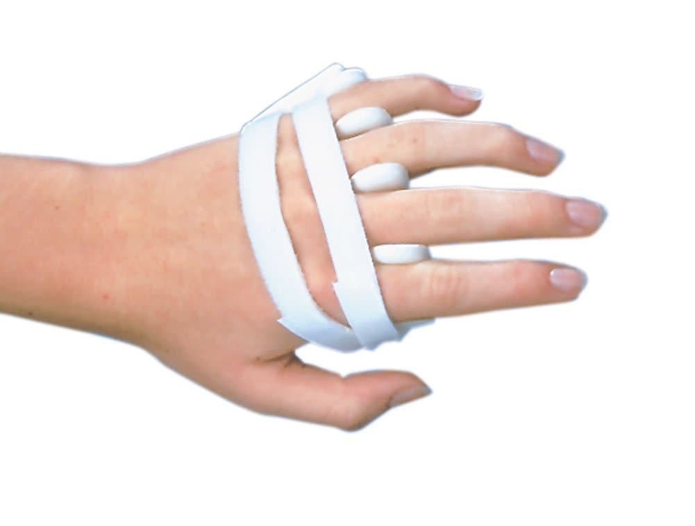 Soft-Core LMB Wire-Foam Ulnar Deviation Splint, Left, Large D