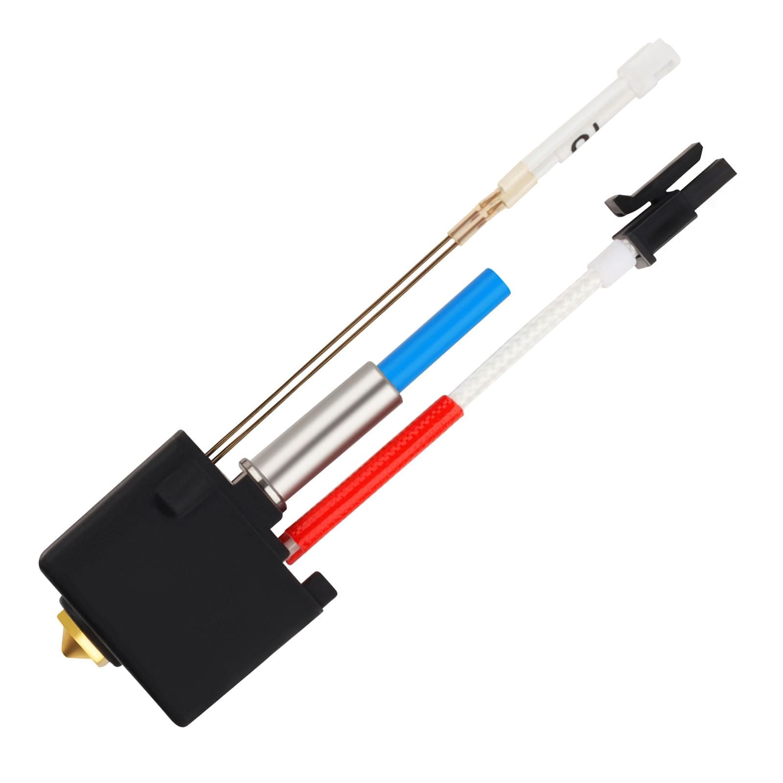 ANYCUBIC Kobra 2 Hotend 3D Printer Extruder V5 J-Head Print Head with Silicone Sock 0.4mm Nozzle 24V Ceramic Cartridge Heater ONLY for Kobra 2,Kobra 2 Plus,Kobra 2 Max,Kobra 2 Pro,Kobra 2 Neo