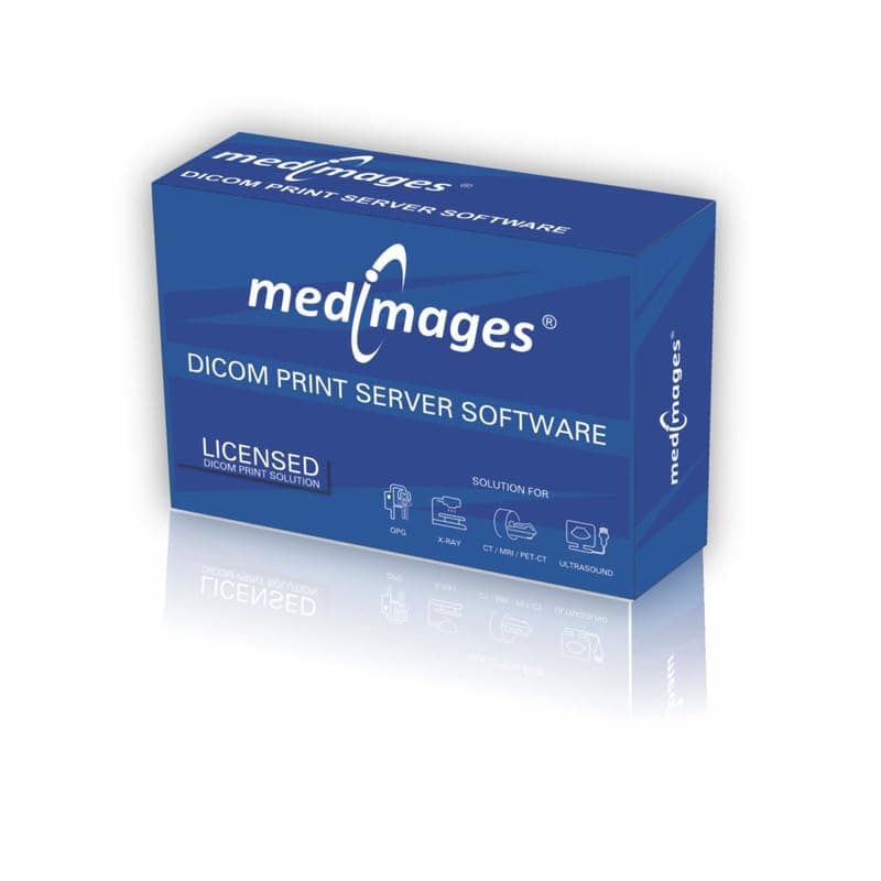 Advanced DICOM Print Server Software for X-Ray, MRI, Ultrasound and CT Film Printing - Paper and Inkjet Printer Compatible_