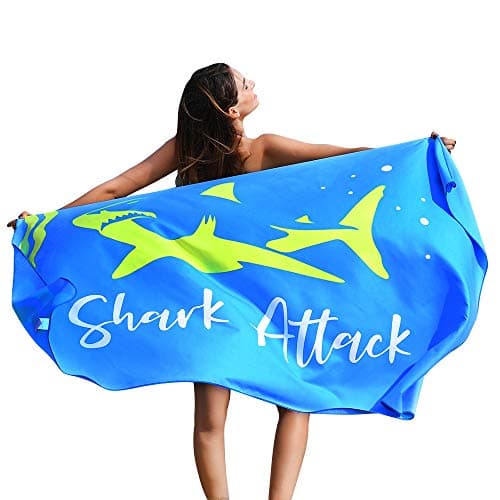 Extra Large Microfiber Beach Towel, Oversized Beach Towel, Pool Towel, Lightweight and Compact Swim Towel