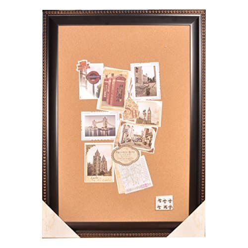 Wood Framed Cork Board / Message Board 22"x 28"(Bronze)