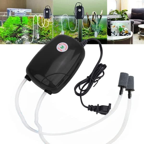 RS Electricals Silent Fish Tank Mini Aerator Oxygen Pump