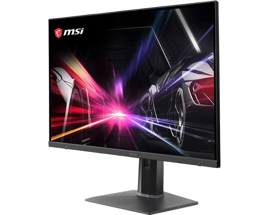 msiQHD Rapid-IPS Quantum DOT Gaming Non-Glare Super Narrow Bezel 1ms 2560 x 1440 165Hz Refresh Rate Adjustable Arm G-Sync Compatible 27” Gaming Monitor (Optix MAG274QRF-QD),Black