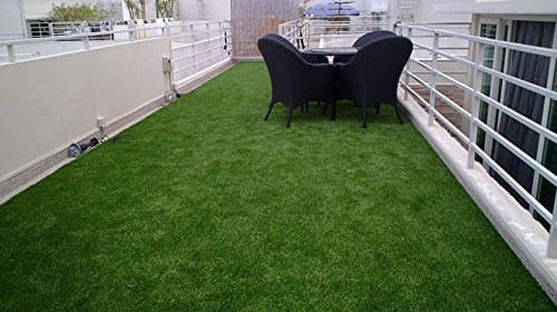 Vireo Arificial Grass For Balcony,Hall,Sofa,Kitchen,Garden, Terrace - Soft And Durable Artificial Grass Size 16 X 20 Inches -1 No