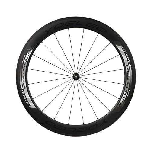 YOELEO SAT C60 STD 700C Wheelset Front and Rear Carbon Fiber Wheels Matte Clincher for Road Bike