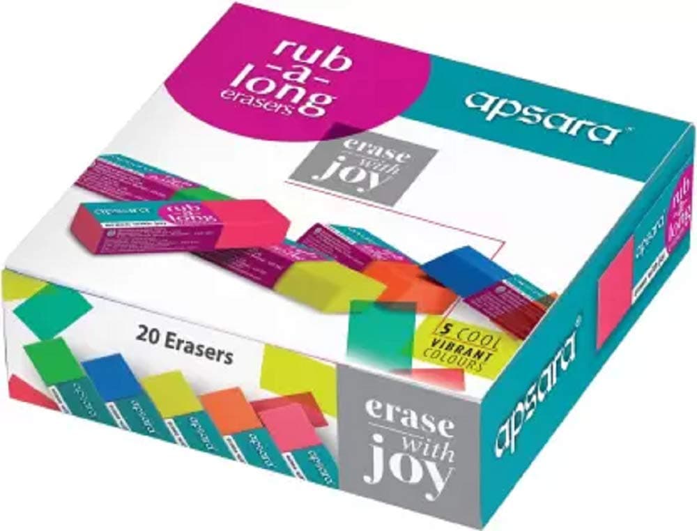 Rub A Long Non-Toxic Eraser (Multicolor)