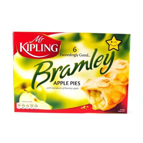 Bramley Apple Pies 6 Pack 200g