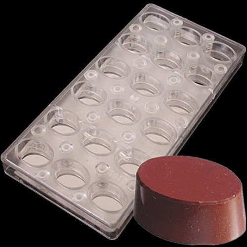 Oval egg Shaped Magnetic Polycarbonate Chocolate Mold Plastic DIY PC Tools Magnet pudding jelly for chocolate transfer mold