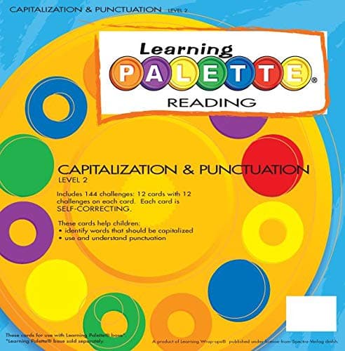 2nd Grade Reading Learning Palette Capitalization and Punctuation