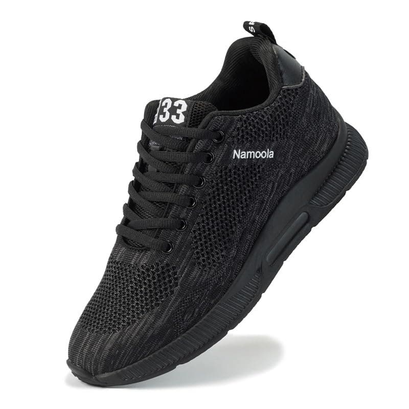 Men's Invisible Height Increasing Elevator Shoes Lightweight Sport Shoes Height-Boosting Non-Slip Sneakers 2.4'' Taller