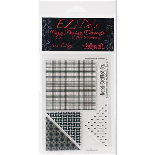 KellyCraft EZ-De's Star Polymer Stamp, Set A