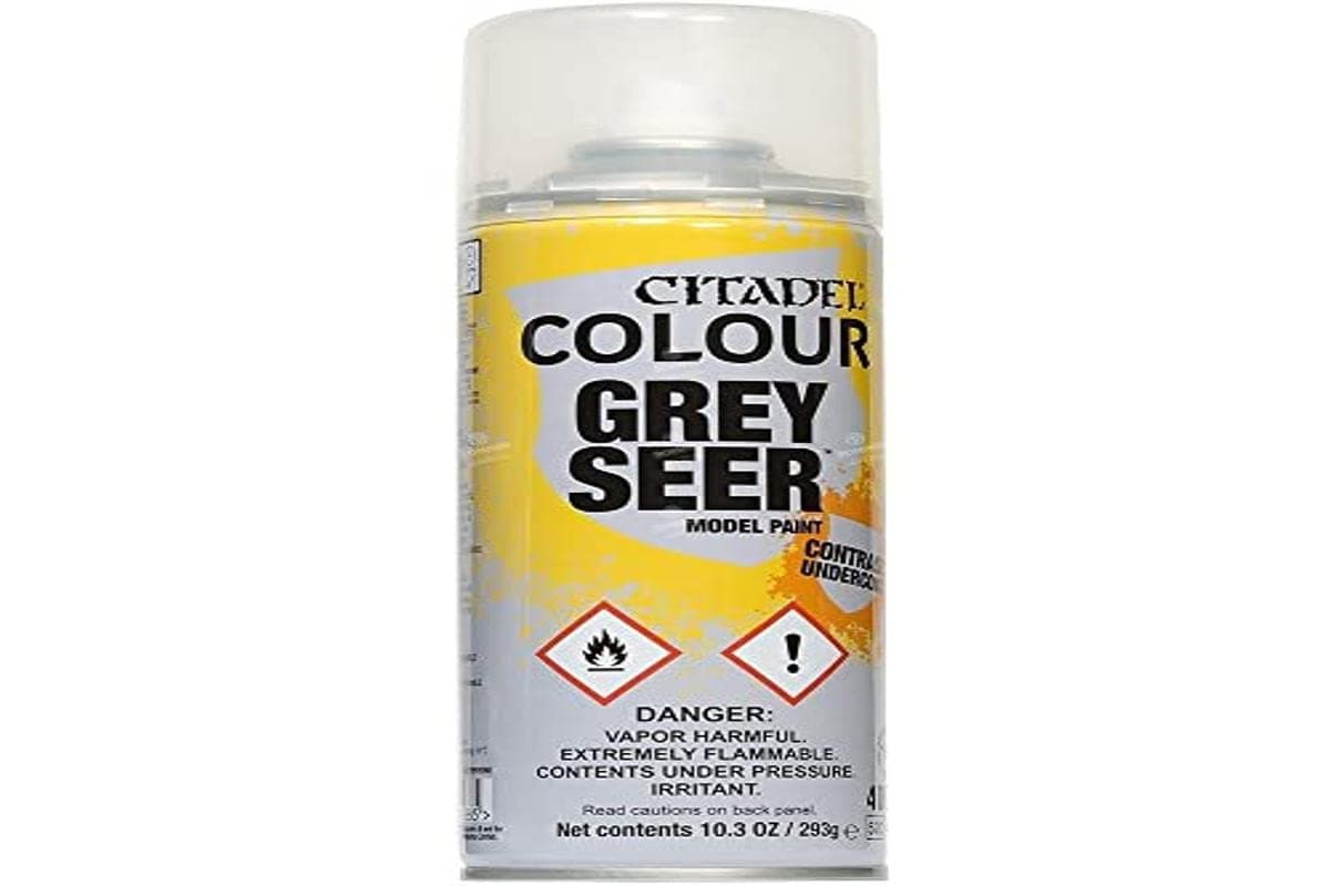 Games Workshop Citadel Paint Contrast Spray: Grey Seer